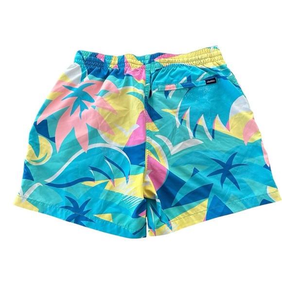 Chubbies size Large Pastel printed 5.5” Swim Shorts Trunks Mesh Lined - Picture 2 of 5